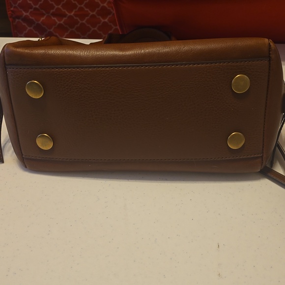 Fossil Brown Leather Crossbody - Picture 5 of 5